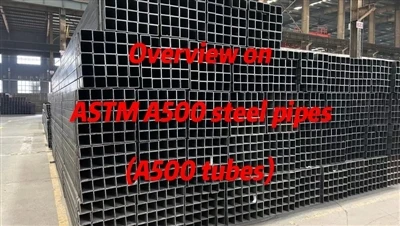 Trosolwg ar bibellau dur ASTM A500 (tiwbiau A500)